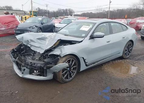 2022 BMW 430I Gran Coupe из США, поврежденный, VIN WBA63AV0XNFM77360